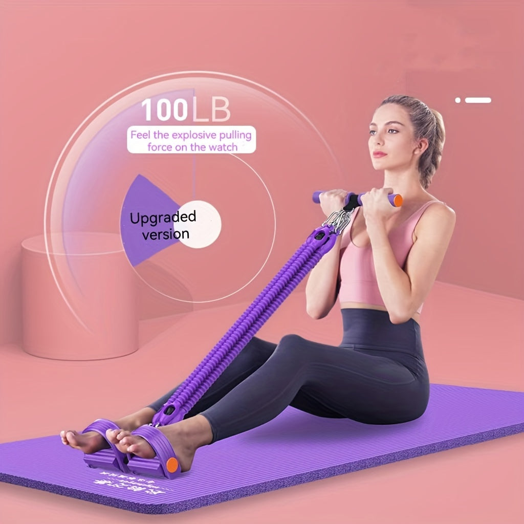 Pedal Resistance Band Trainer for Home Fitness