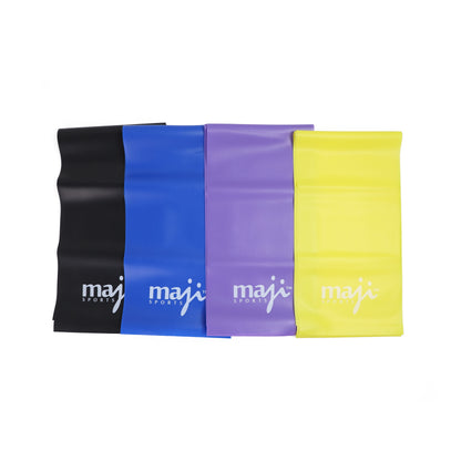 Full Body Exercise & Stretch Bands – 4 Pack (Variable Resistance)