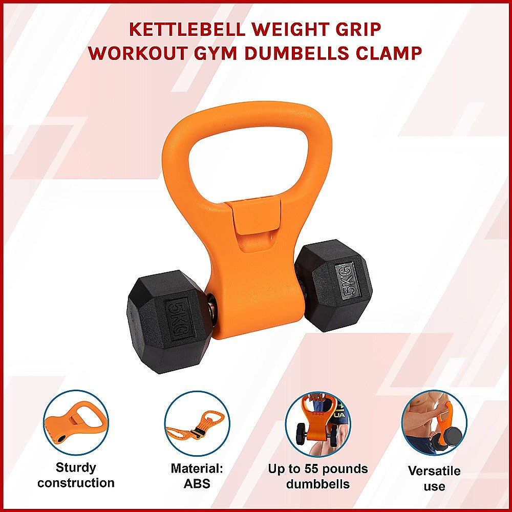 Adjustable Kettlebell Grip Handle for Dumbbells