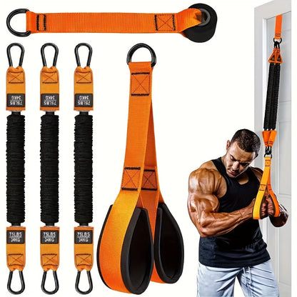 5-Piece Adjustable Latex Resistance Band Training Set