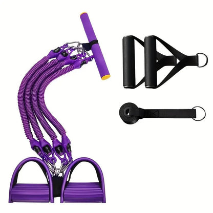 Pedal Resistance Band Trainer for Home Fitness